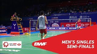 SF | MS | Kento MOMOTA (JPN) [3] vs SHI Yuqi (CHN) [2] | BWF 2018