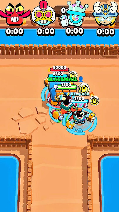 Which trio can destroy the old heist faster💥 #brawlstars #bs #heist #rico #bibi #brawlstar #shorts
