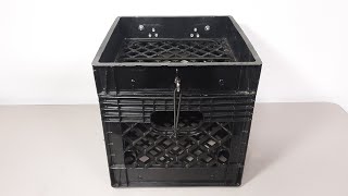 Custom Hinged Lid Kayak Crate