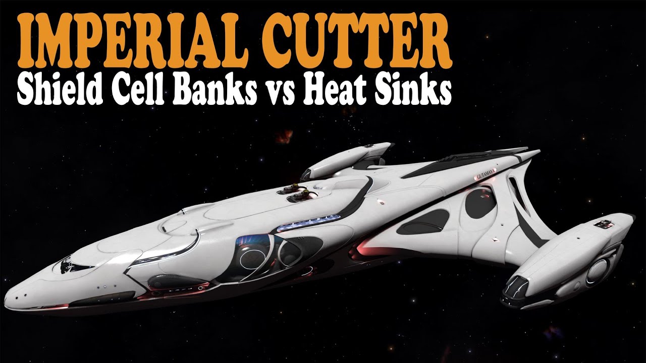 Elite Dangerous. Imperial Cutter Shield Cell banks vs Heat Sinks
