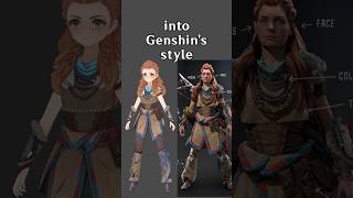 I Forgot This Was A Genshin Character aloy genshin genshinimpact