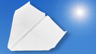 紙飛行機　ゼロファイター　簡単　よく飛ぶ折り方　作り方【紙ひこうき】