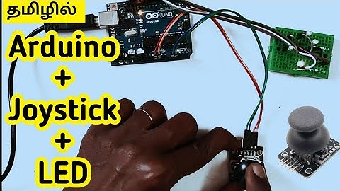 Controlling LEDs using a joystick | Arduino || Joystick controlled LED Light || Joystick + LED