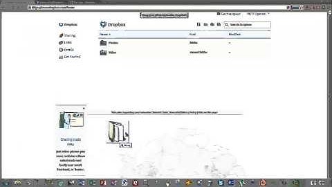 Dropbox video upload