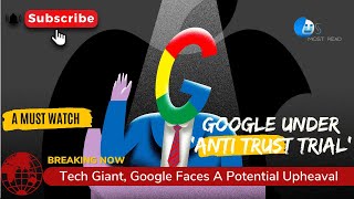 Tech Giant Google Faces A Landmark Antitrust Trial #google #antitrusttrial #searchengine
