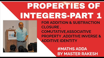 Integers Unleashed: Addition, Subtraction & Beyond | #MathsAdda by Master Rakesh