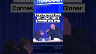 Video shows moment after shots were fired at the #WhiteHouse Correspondents' dinner. #trump