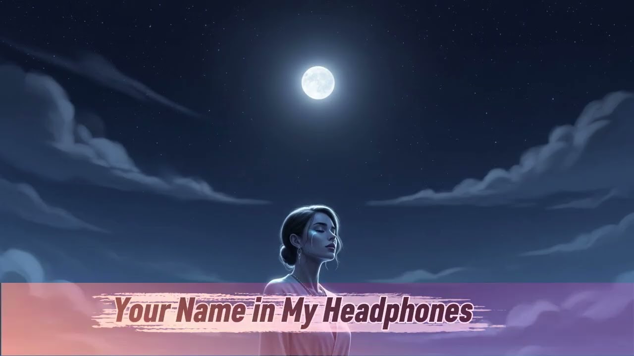Your name in my headphones 