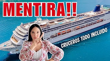 La GRAN MENTIRA del “TODO INCLUIDO” en los CRUCEROS 🚢