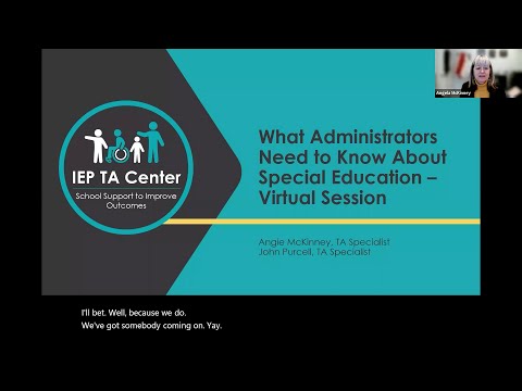 What Administrators Need to Know About Special Education - Virtual Session