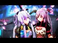 【MMD】乱躁滅裂ガール-Disturb Manic Girl-【Luka&times;Haku】