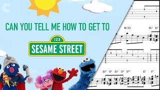Guitar - Sesame Street - Theme Song - Sheet Music, Chords, & Vocals