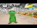 Tom Lizard in Supermarket ! | VR / 4K | HOPPERS Lizard Meme