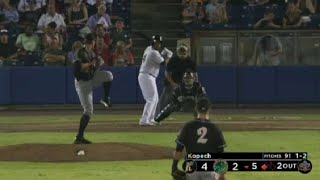 Charlotte's Kopech records the strikeout