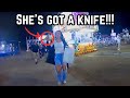 Teen Girl Pulls Knife on Friend at Florida Fair – Ends in Arrest