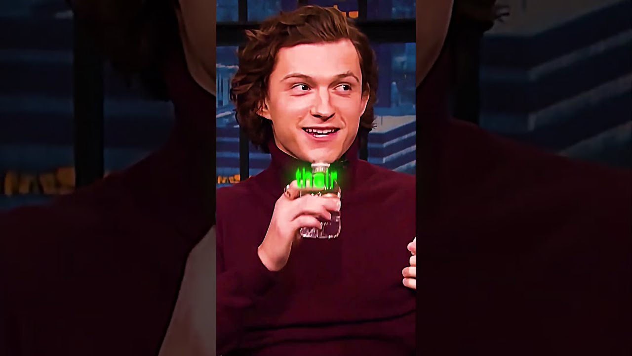 Tom Holland REVEALS A Spider Man SECRET Shorts