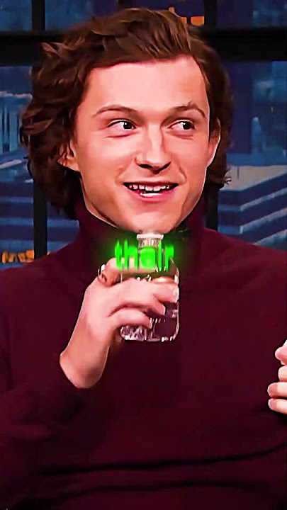 Tom Holland REVEALS A Spider-Man SECRET! #shorts