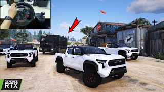Transporting Special Package With Mafia Convoy In Gta 5 2024 Toyota Tacoma Trd Pro Convoy Gameplay