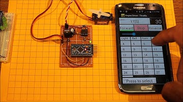 Arduino using DCC Commands to Operate a Servo