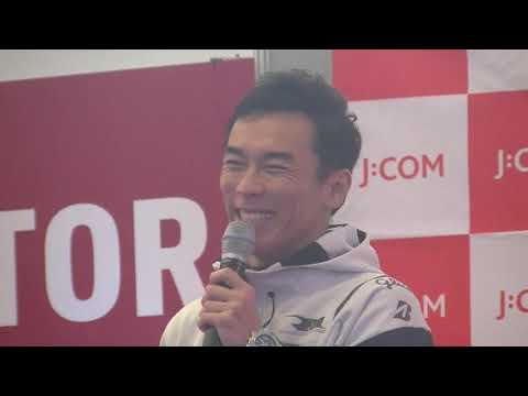 佐藤琢磨 インタビュー　大阪モーターショー191209