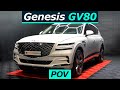 2021 Genesis GV80 SUV 3.5T POV Ride “Genesis hears and answers”