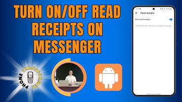 How to Turn On/Off Read Receipts on Messenger - Detailed Tutorial