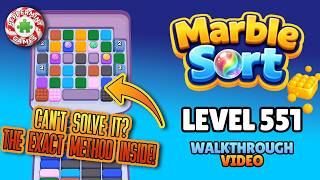 Marble Sort - Level 551 Walkthrough Solution