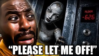 TRAPPED ON AN ELEVATOR 