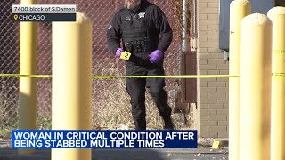 Woman critically injured in South Side stabbing, suspect in custody, Chicago police say