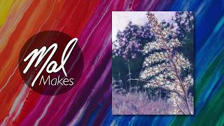 Painting Time-Lapse | "Winter Goldenrod"