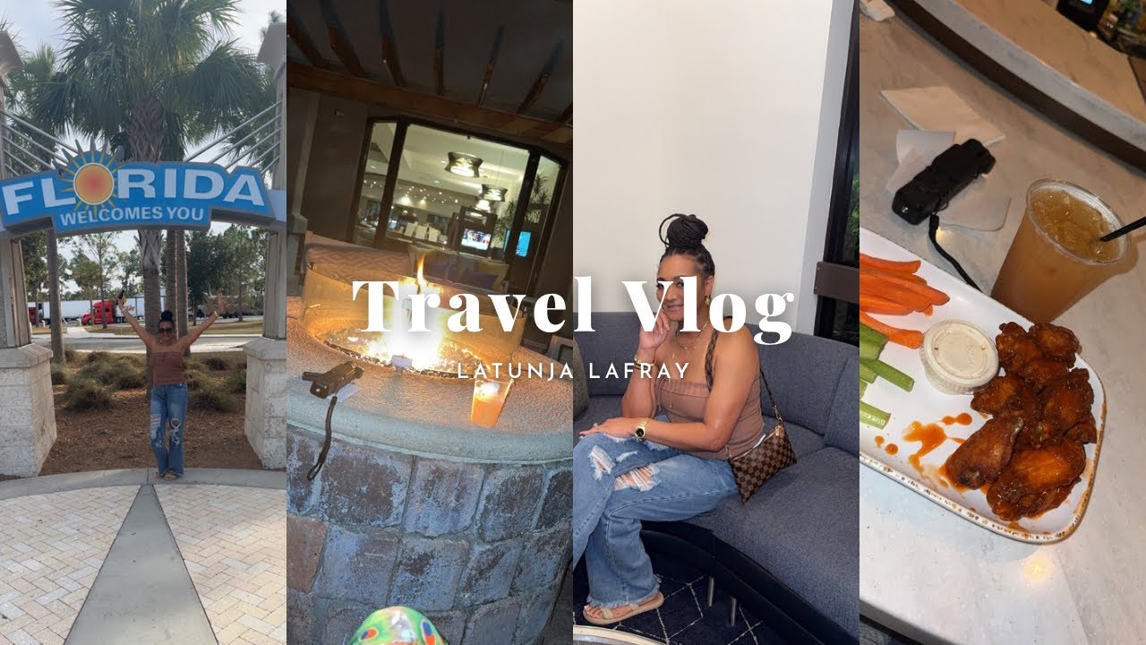TRAVL VLOG| Headed To Florida, Girls Trip Part 1 