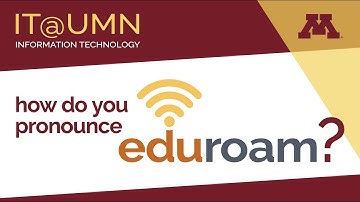 How do you pronounce eduroam?