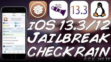 iOS 13.3 / 13.2.3 / 13 NEW CheckRa1n JAILBREAK RELEASE & PC Version (Linux / No Mac) News!