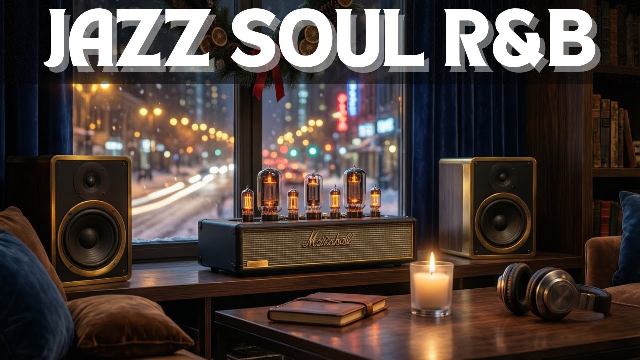 Winter Smooth Jazz x Soulful RnB Instrumental for Relaxation, Stress Relief & Soothe Your Soul