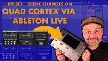 How to control Neural DSP Quad Cortex via Ableton Live - Max for Live device