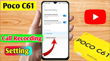 poco c61 call recording setting, poco c61 automatic call recording