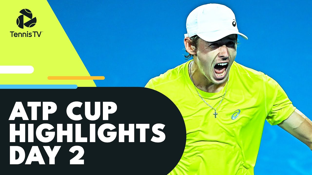 Medvedev & Humbert Face Off; Sinner, Zverev, Berrettini In Action | ATP Cup 2022 Day 2 Highlights