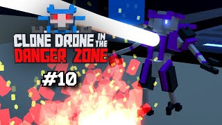 ИСПЫТАНИЕ ЛАЗЕРА || Clone Drone in the Danger Zone #10