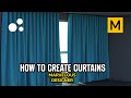 How to create curtains in Marvelous Designer