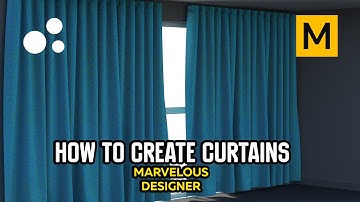How to create curtains in Marvelous Designer