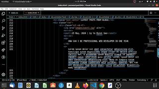 08. Designing for latest posts section - Myanmar Programming Tutorials