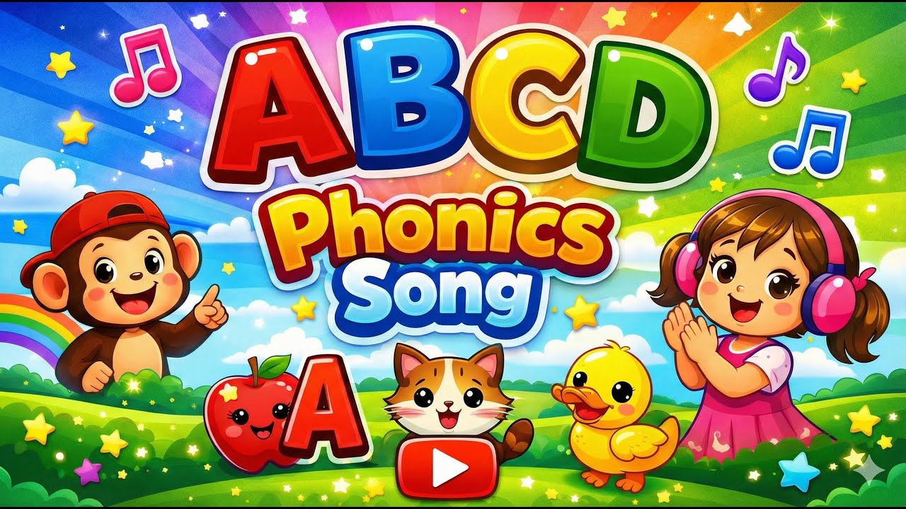 ABC Phonics Song | Nursery Rhymes & Kids Songs