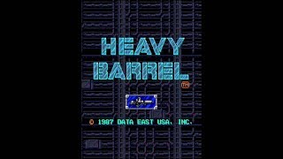 Arcade PCB) Heavy Barrel - Completed 1 Life / No Deaths, 1CC