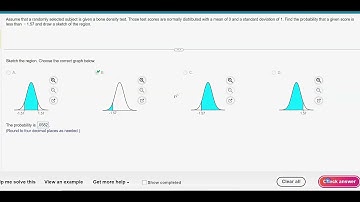 Finding area under the curve of a Normal Distribution using Excel