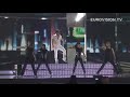 Sakis Rouvas' second rehearsal (impression)
