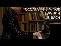 Christopher Jessup - Bach Toccata in E Minor, BWV 914