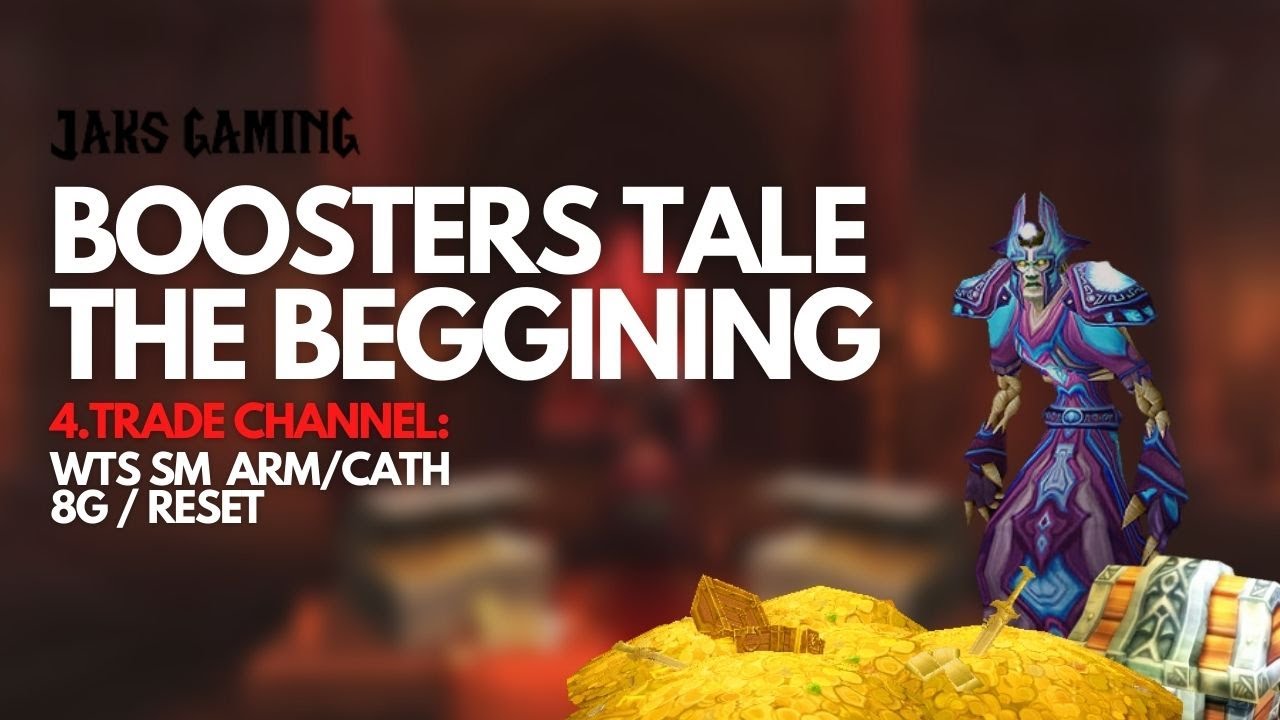 WoW classic • Mage RP boost • SM boost • Boosters Tale • The beginning ...