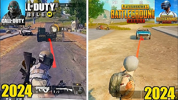 Pubg Mobile vs Call of Duty Mobile - Details and Physics Comparison