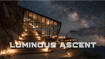 Luminous Ascent 🌌 Relaxing Cinematic Ambient Sci-Fi Music for Sleep & Reflection