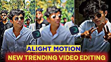 New Trending Video Editing In Alight Motion  | Lens Blur Effect Video Editing In Alight Motion